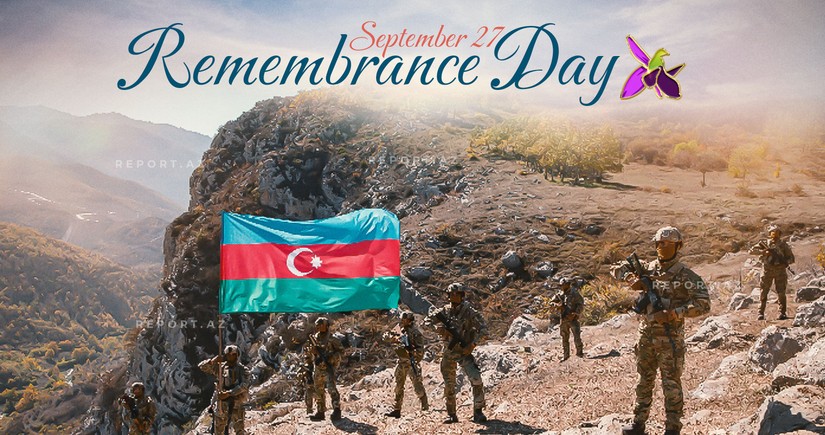 Today marks Remembrance Day in Azerbaijan