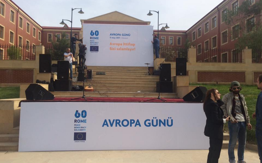 European Union celebrates Europe Day with Azerbaijani IDPs