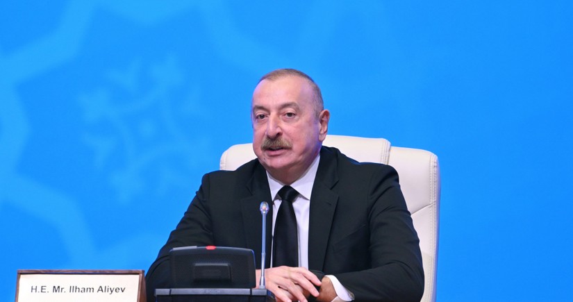 President of Azerbaijan: ‘As a host country of COP29, we see our role in building bridges’