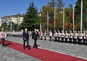 Official welcome ceremony held for President Ilham Aliyev in Sofia