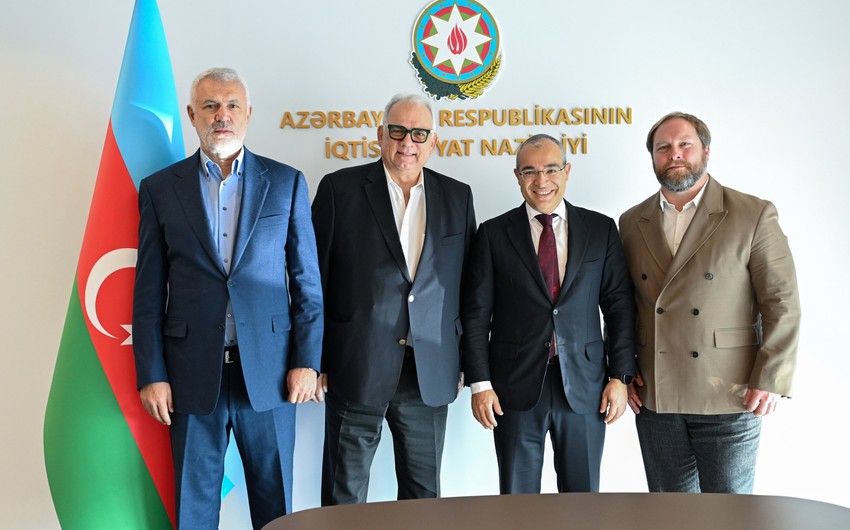 Azerbaijan's Minister of Economy meets with UWW President