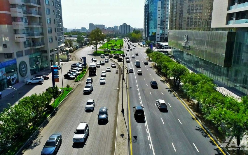 Ремонт участка Тбилисского проспекта в Баку завершены