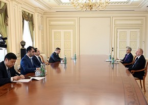 Ilham Aliyev receives President of Chinese People's Association for Friendship with Foreign Countries