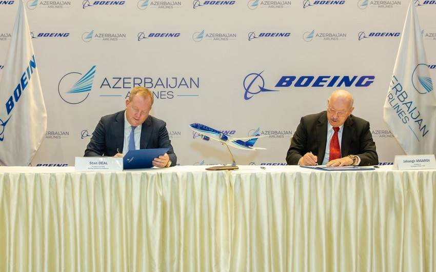 AZAL расширит свой флот современными самолетами Boeing 787 Dreamliner 