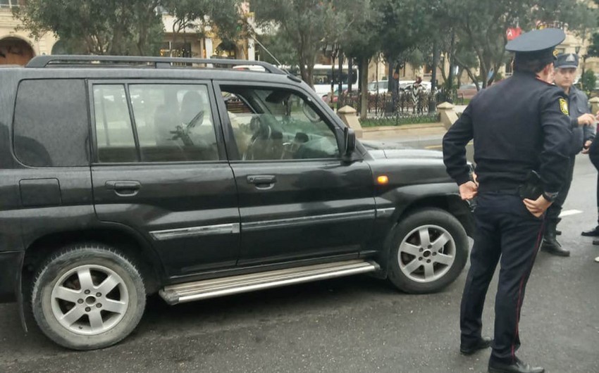 В Баку водитель умер за рулем - ФОТО