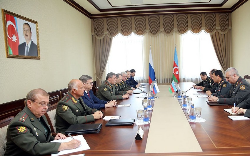 Chiefs of the General Staffs of the Armed Forces of Azerbaijan and Russia held a meeting in Baku - VIDEO