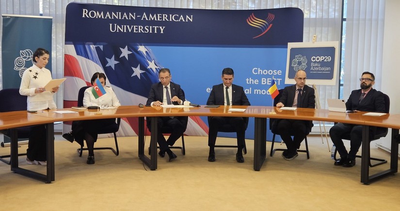 Romanian university hosts event on initiatives put forward by Azerbaijan's COP29 Presidency