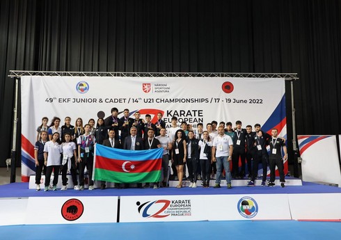 Чемпионат Европы: Азербайджанские каратисты завоевали 5 медалей