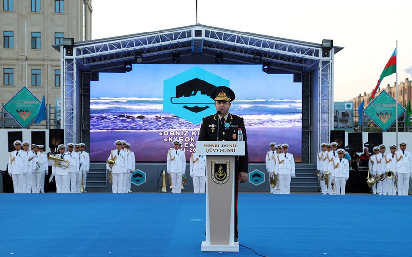 В Баку состоялась торжественная церемония открытия соревнований Кубок моря