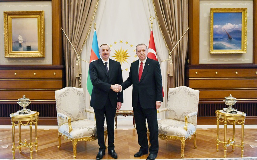 Ilham Aliyev, Erdoğan hold telephone conversation