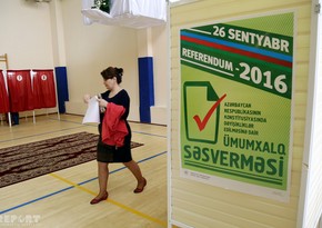 Azerbaijan launches a referendum today - PHOTO REPORT