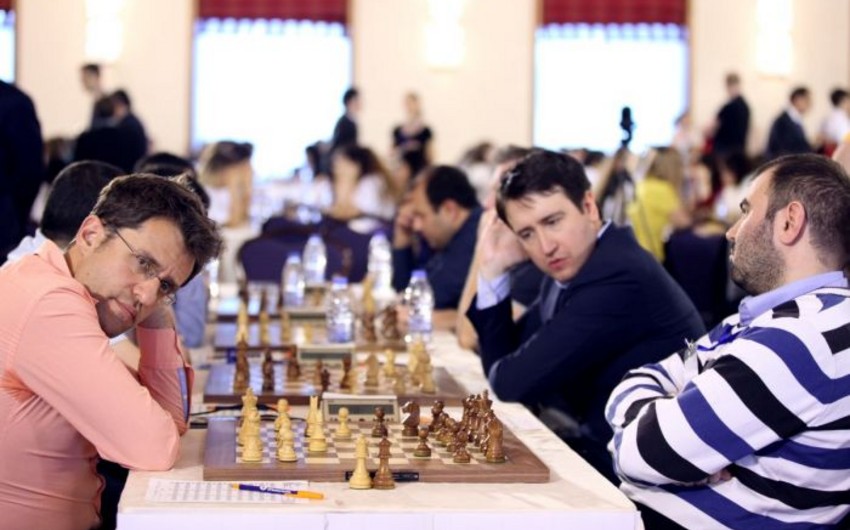 Azerbaijani chess team players defeat Armenia at European Championship
