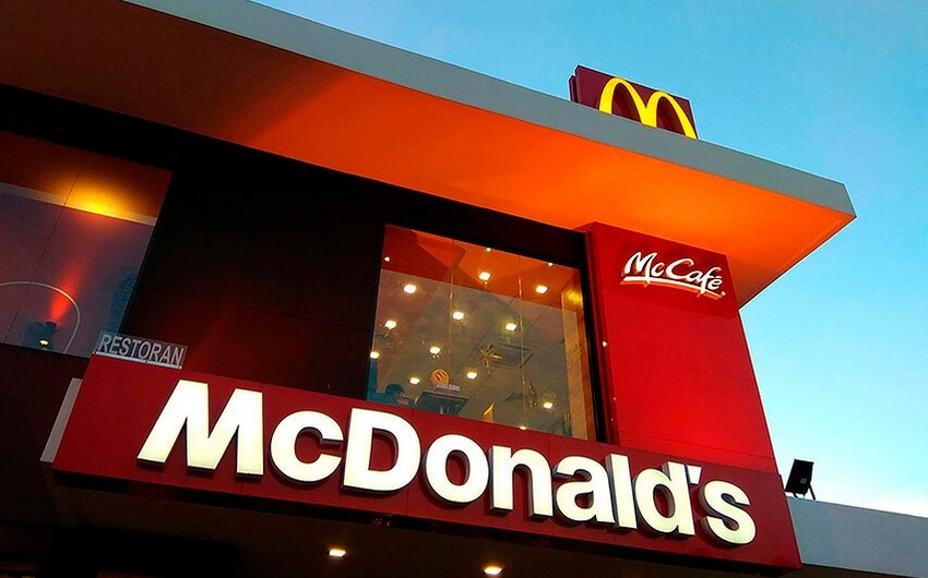 “McDonald's”ın xalis mənfəəti 22% azalıb