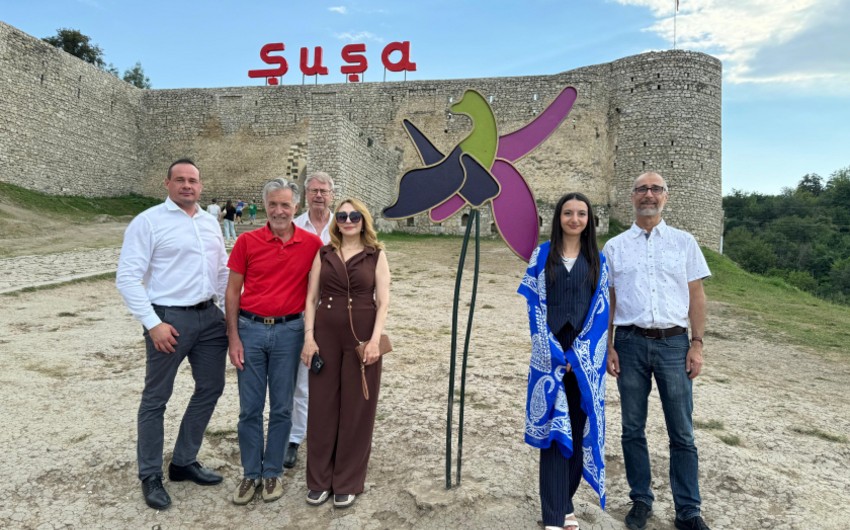 Finnish delegation visits Shusha and Lachin