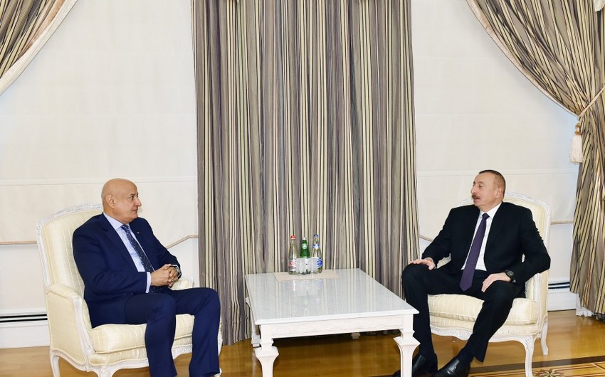 President Ilham Aliyev receives ISESCO Director General