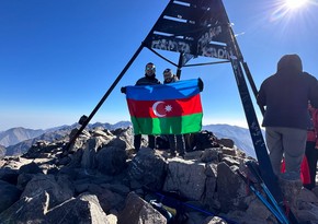 Azerbaijani conquers Morocco’s highest peak