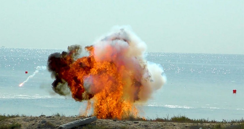 Azerbaijan's Naval Forces conduct Explosive Ordnance Disposal Courses