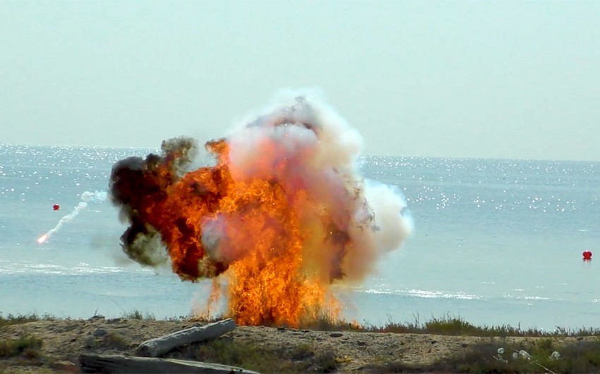 Azerbaijan's Naval Forces conduct Explosive Ordnance Disposal Courses