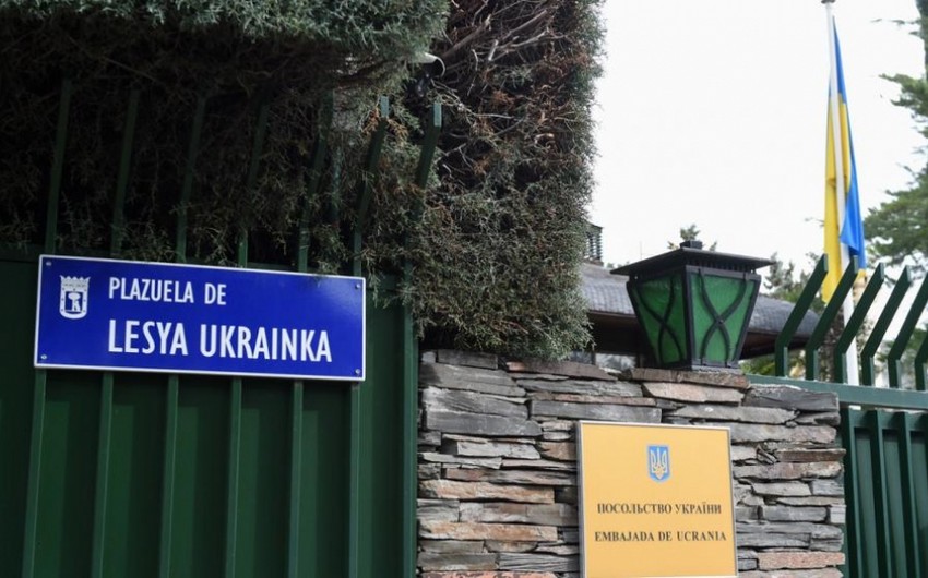 İspaniya hakimiyyəti Ukrayna səfirliyindəki partlayışı terror aktı kimi qiymətləndirir