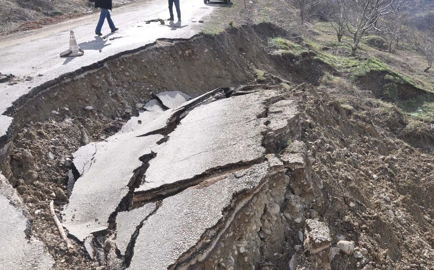Several villages in Lerik cut off due to landslides