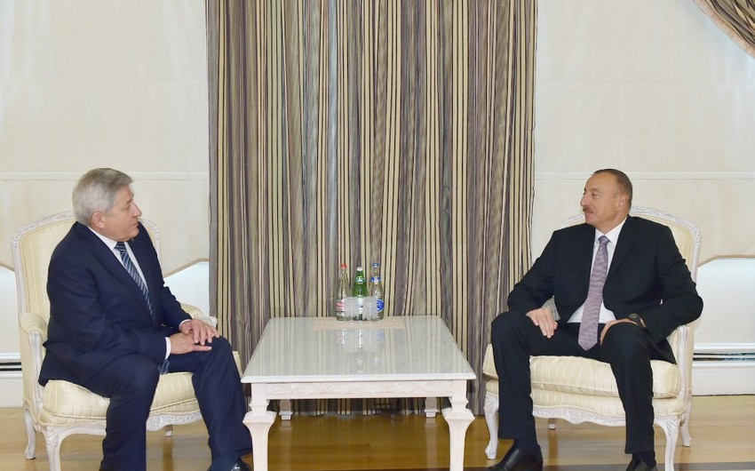 Президент Ильхам Алиев принял посла Беларуси в Азербайджане в связи с завершением дипломатической деятельности