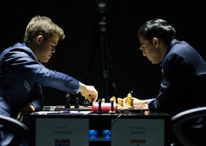 Game one between Anand and Carlsen ends in a draw