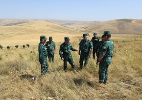 Elchin Guliyev visits territory of incident on Iranian-Azerbaijani border