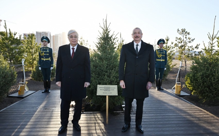 Kazakhstani President: The life path of Heydar Aliyev is a vivid example of selfless service to the nation