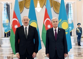 Meeting between Presidents of Azerbaijan and Kazakhstan held in Astana