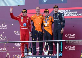 Formula 1: Azərbaycan Qran-prisinin qalibi mükafatlandırılıb