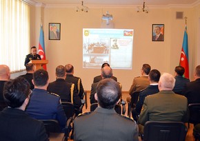 Military attachés visit Military Institute named after Heydar Aliyev