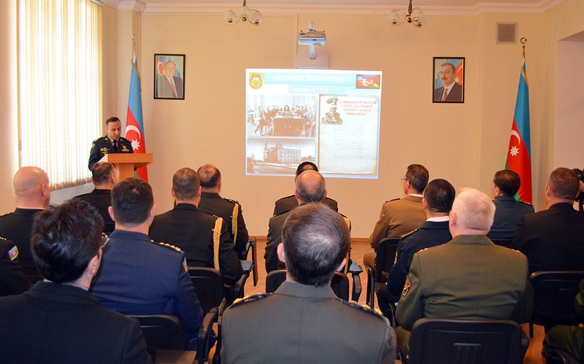 Military attachés visit Military Institute named after Heydar Aliyev