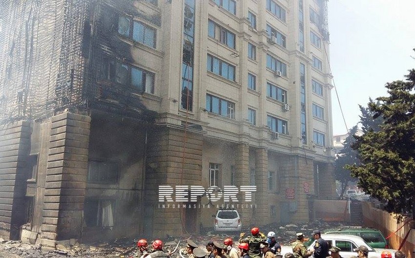 Persons injured in a fire at a residential building in Baku will be discharged this week