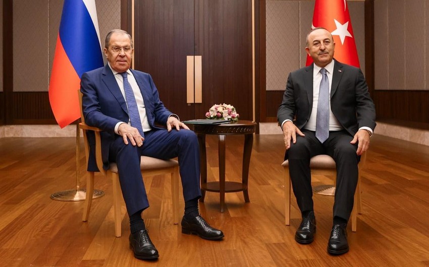 Чавушоглу и Лавров проводят переговоры в Анкаре