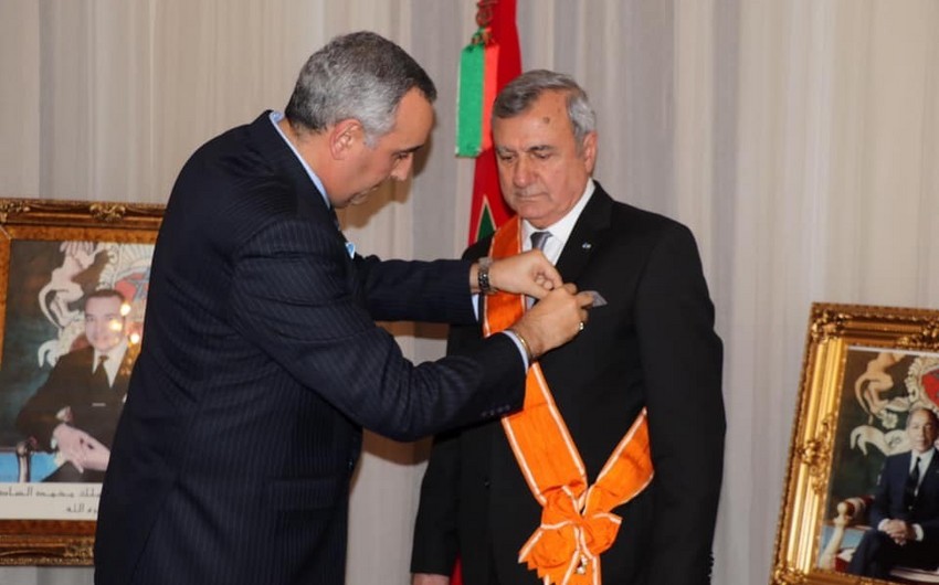 Король Марокко наградил азербайджанского дипломата рыцарским орденом - ФОТО