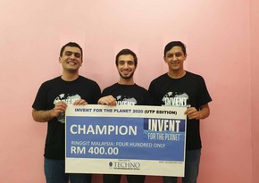 Baku Higher Oil School students win innovation competition in Malaysia