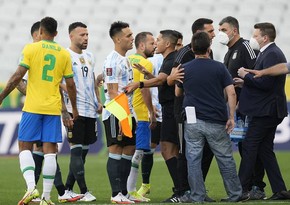 Brazil-Argentina qualifier suspended in coronavirus dispute