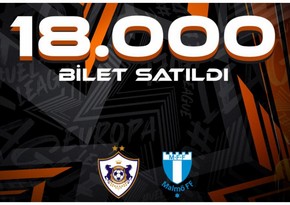 Qarabağ - Malmö matçına 18000 bilet satılıb