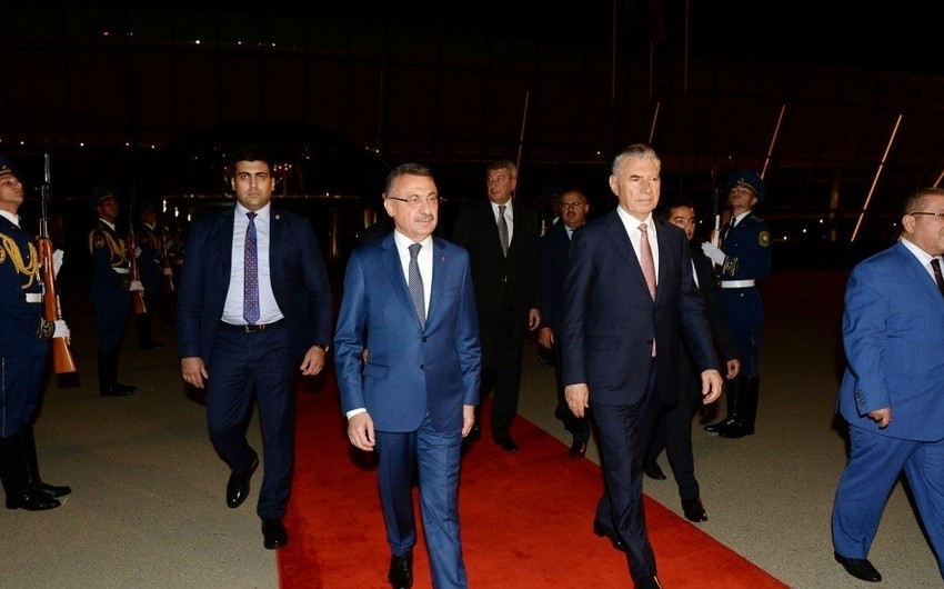 Завершился официальный визит вице-президента Турции в Азербайджан
