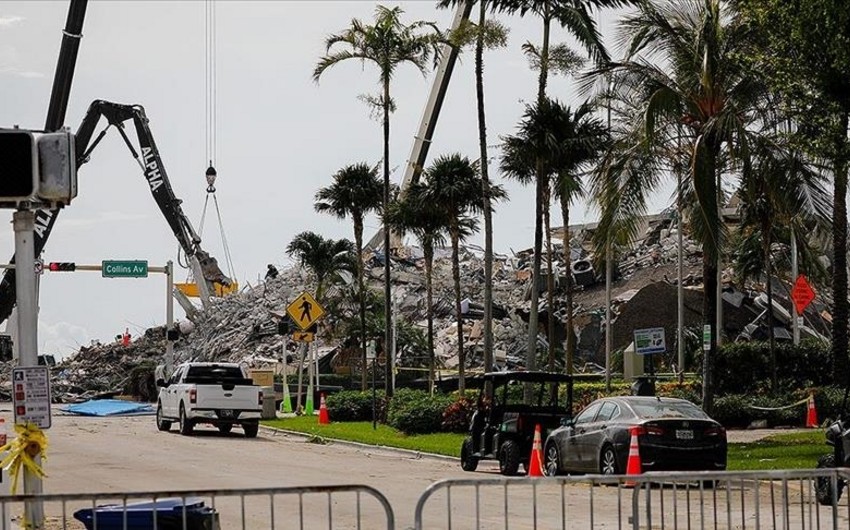 Floridada çökən binada ölənlərin sayı 79-a yüksəldi