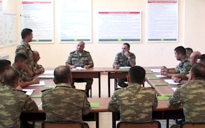 Training-methodical sessions were conducted in military units stationed in the frontline zone