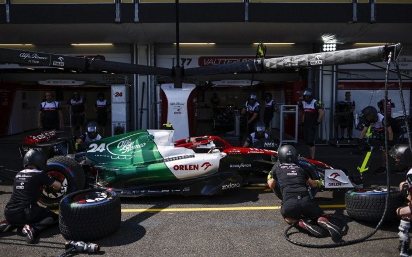 Альфа Ромео выступит на этапе Формулы-1 в Баку с необычной ливреей