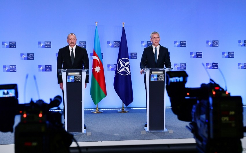 Sec-Gen: NATO backs normalizing relations between Azerbaijan and Armenia