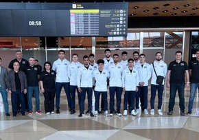Сборная Азербайджана по волейболу отправилась в Турцию