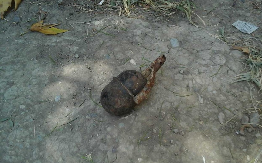 В Тертере обнаружена ручная граната