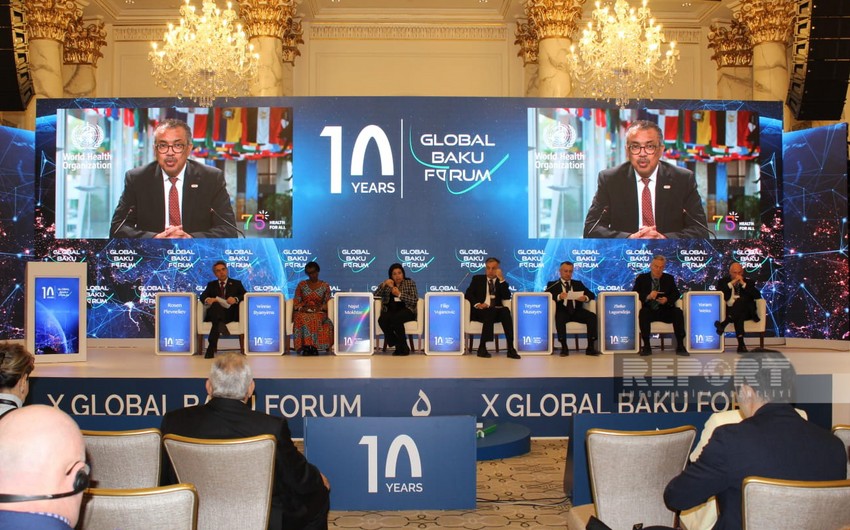 X Qlobal Bakı Forumu: Səhiyyə ilə bağlı panel iclası keçirilib - YENİLƏNİB