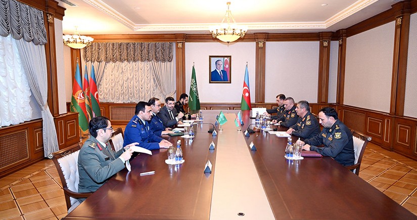 Azerbaijan and Saudi Arabia discuss military relations