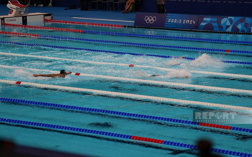 Paris-2024: Azərbaycan üzgüçüsü çıxışını başa vurub - YENİLƏNİB