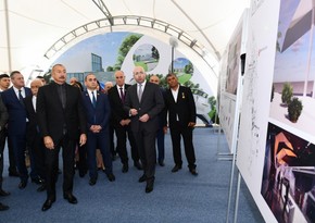 Президенту Азербайджана представлен план развития города Джебраила