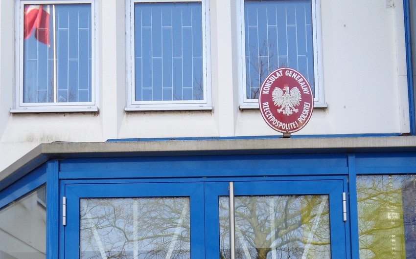 Almaniyada Polşanın Baş Konsulluğunun binasına hücum edilib